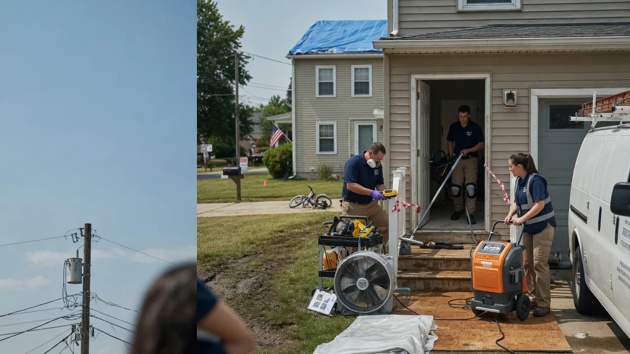 Water Damage Repair in Woodville, WI near me